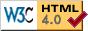 HTML4.0 Compliant